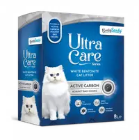 Asternut Igienic Ultra Care Carbon Activ pentru Pisici, 8 L