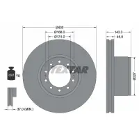 Disc frana TEXTAR 93186700