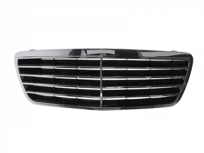 Grila radiator fata AVANTGARDE, negru crom MERCEDES Clasa E intre 1999-2003