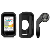 Pachet 3-în-1 – husă silicon + sticlă 9H + suport – Garmin Edge 850 / 550