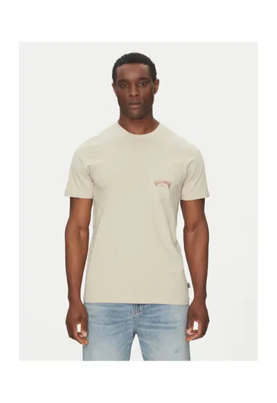 Tricou barbati EBYZT00175-SGL0 - Bumbac - Bej - Bej