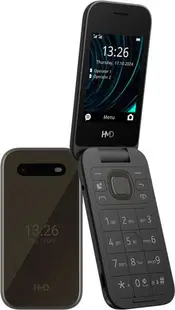 Telefon mobil HMD - 2660 Flip, 2.8'', 64MB/128MB, Cosy Black