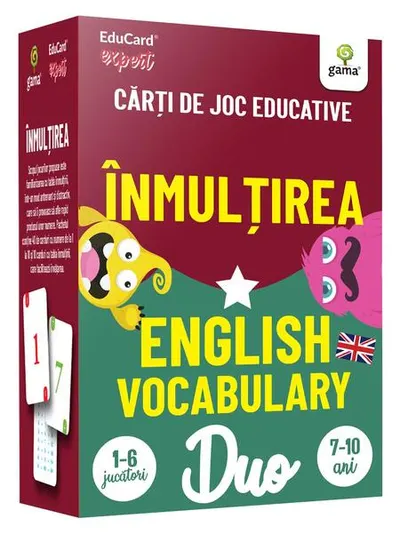 Înmulțirea • English vocabulary - Paperback