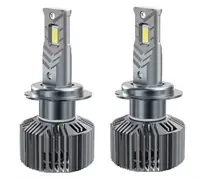 Set de 2 becuri led auto V68 H7 pentru camion 24V putere 45W temperatura 6000K 8000lm
