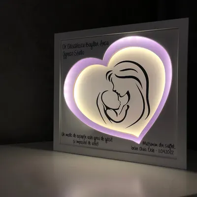Tablou luminos Logo 014