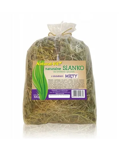 BENEK Natural-Vit Fan pentru rozatoare, cu menta 300 g