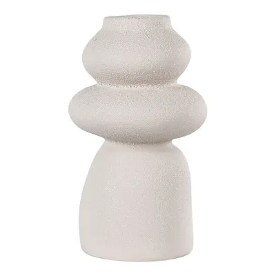 Vază crem din gresie (înălțime 26,5 cm) – House Nordic