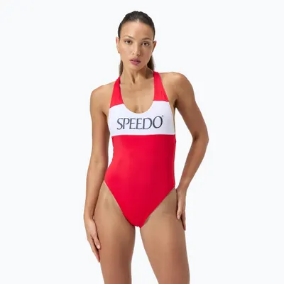 Costum de baie damă Speedo Colourblock Racerback, model întreg