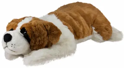 Jucărie de pluș Amek Toys - Câine San Bernard, 80 cm