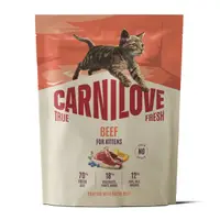 Carnilove True Fresh Cat Dry Beef Kittens 400 g