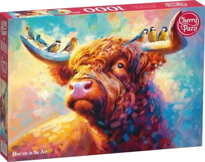 Puzzle Cherry Pazzi din 1000 piese - Muzică în aer