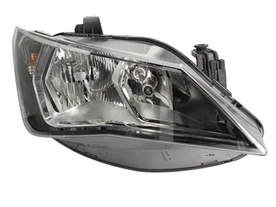 Far fata Dreapta (halogen, H7 W5W, electric, cu motor, culoare semnalizator: transparent) potrivit SEAT IBIZA IV, IBIZA IV SC, IBIZA IV ST 03.12