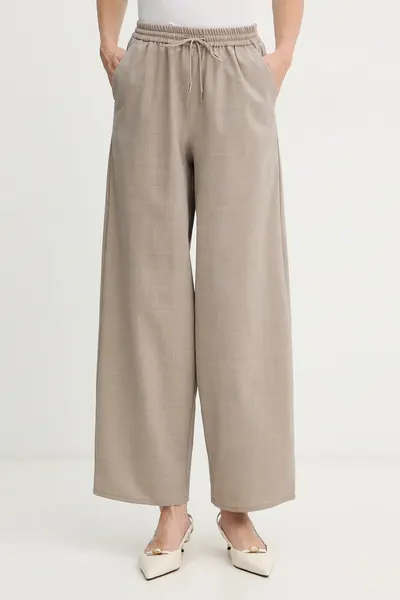 MAX&Co. pantaloni din amestec de lână