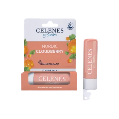 Balsam de buze cu aroma de coacaze Nordic, 4.8g, Celenes