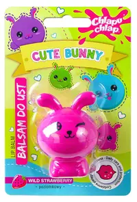 Estetica Balsam de buze pentru copii Cute Bunny, căpșuni sălbatice, 5 ml