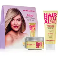 Dermacol Hair Boost Blonde set cadou pentru par blond
