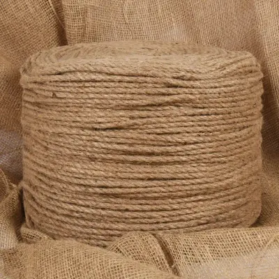vidaXL Frânghie din iută 100% 6 mm 500 m