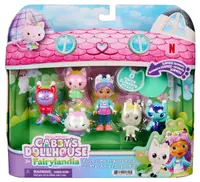 Set de figurine Gabby's Dollhouse - Prieteni fantastici, 6 figurine și un accesoriu surpriză