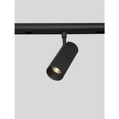 Sistem iluminat pe sina BUXTON MAGNETIC Nisipiu Negru Aluminiu 20W DC48V Bridgelux 954Lm CRI>90 UGR<13 Beam Angle 36° 3000K IP20 Adjustable & Dimabil