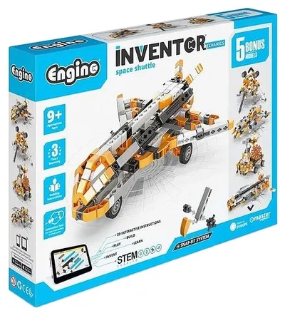 Set de construcție 5 în 1 Engino Inventor - Navă spațială