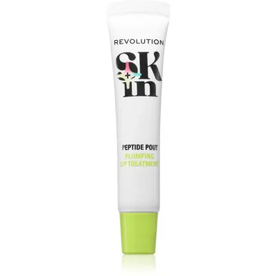 Revolution Skincare Skindividual Go Gentle Peptide Pout Plumping Lip Treatment Balsam de buze hidratant cu efect de crestere 15 ml
