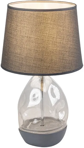 Lampă de masă Rabalux - Apolonia 74228, E27, 1x max 40W, gri