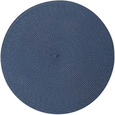 Covoraș rotund de hrănire ADS - ADS, 38 cm, albastru închis