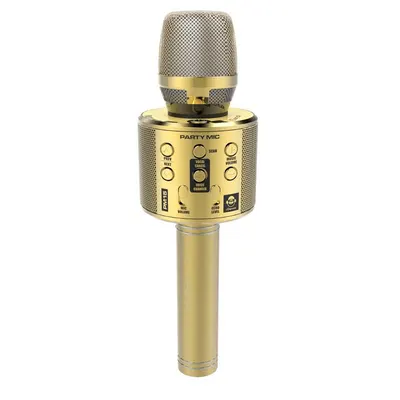 Microfon karaoke pentru copii iDance - Auriu