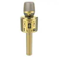 Microfon karaoke pentru copii iDance - Auriu