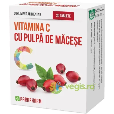 Vitamina C cu Pulpa De Macese 30tb