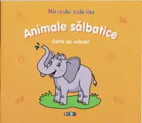 Animale sălbatice. Carte de colorat - Paperback - Victoria Raţă