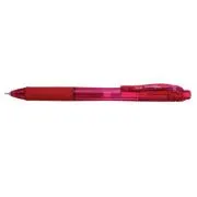 Roller cu gel, Pentel, Energel X, 0. 5 mm, plastic, rosu