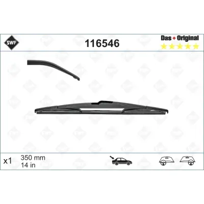 Lamela stergator SWF 116546