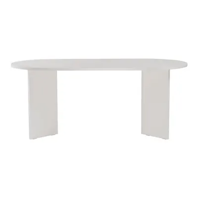 Masă de dining cu aspect semi-lucios 89,5x180 cm Sablin – Kalune Design