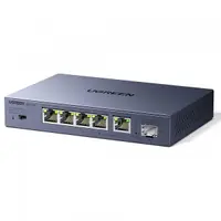 Switch Retea UGREEN 35048EU, 5 x RJ45, Gri