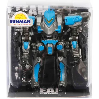 Mini Robot, Albastru, 9 cm