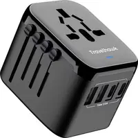 World Plug – Adaptor universal de călătorie cu USB