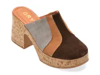Papuci GRYXX maro, 1451131, din piele intoarsa