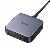 Incarcator Statie UGREEN CD271 Nexode, 200W, 5A, 2 x USB-A - 4 x USB-C, Gri
