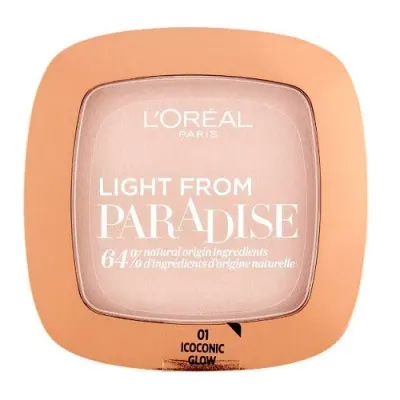 Pudra iluminatoare, Loreal, Light From Paradise, 01 Icoconic Glow