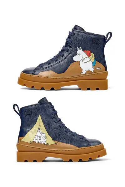 Camper bocanci pentru copii din piele Brutus TWS Kids by Moomin