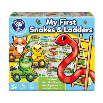 My First Snakes and Ladders (RO-EN)