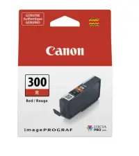 Cartus cerneala Canon PFI300R, capacitate 14.4ml, pentru Canon imagePROGRAF PRO-300 (Rosu)