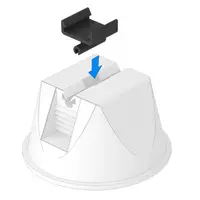 Adaptor suport conductor, pentru acoperis plan, 165 MBG HFL, 30x3,5