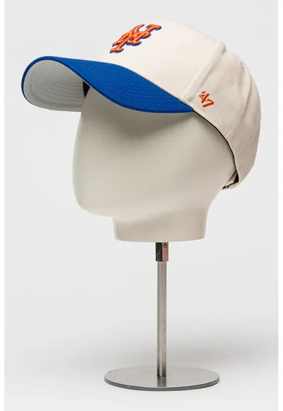’47 - Sapca baseball cu broderie - Albastru/Crem