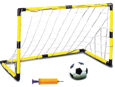 Portar de fotbal pentru copii - Cu minge și pompă