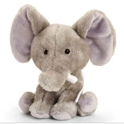 Jucărie de pluș Keel Toys Pippins - Elefantul Dumbo, 14 cm