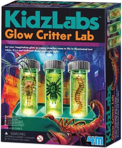 Set de știință 4M Kidz Labs - Reptile strălucitoare