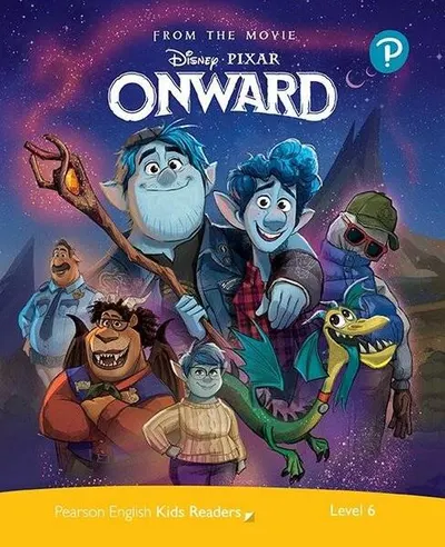 Disney PIXAR Onward. Pearson English Kids Readers. B1 Level 6 with online audiobook - Paperback brosat - Lynda Edwards