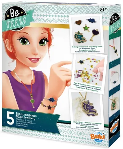 Set creativ Buki Be Teens - Confectioneaza-ti singur bijuterii magice